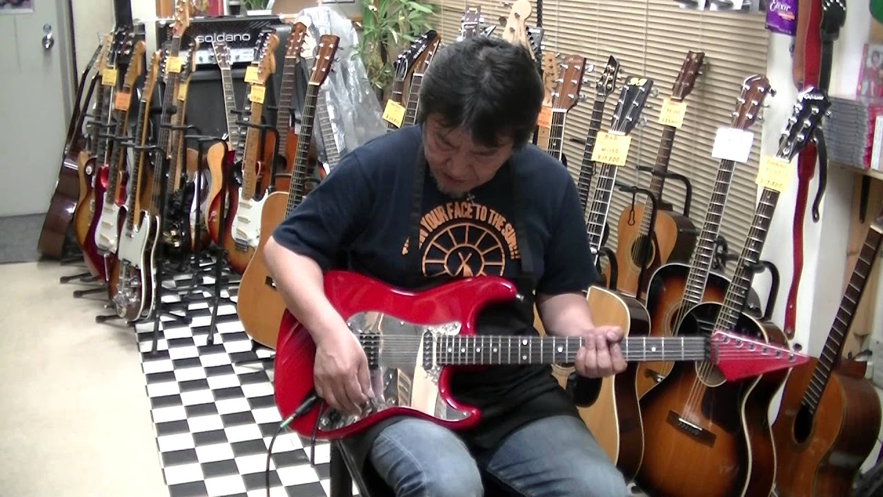 ESP オーダーギター 80年頃 - YouTube