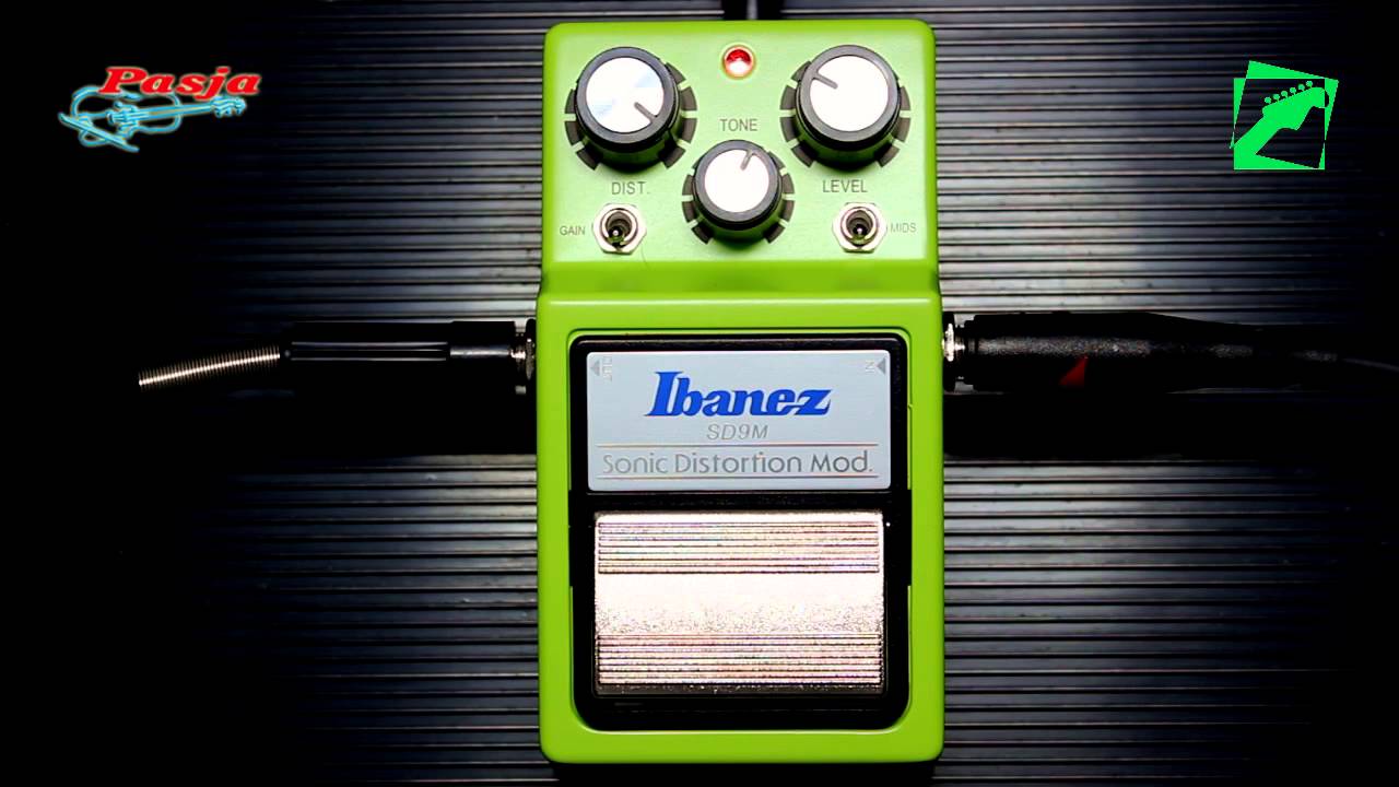 IBANEZ SD9M Sonic Distortion Mod - 幅広い歪みサウンドを造り出す