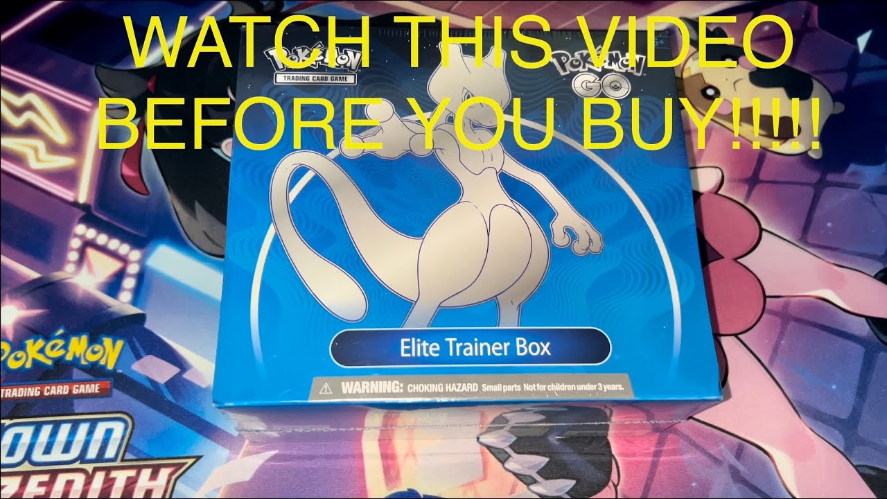 MEWTWO || POKÉMON GO || ELITE TRAINER BOX || - YouTube