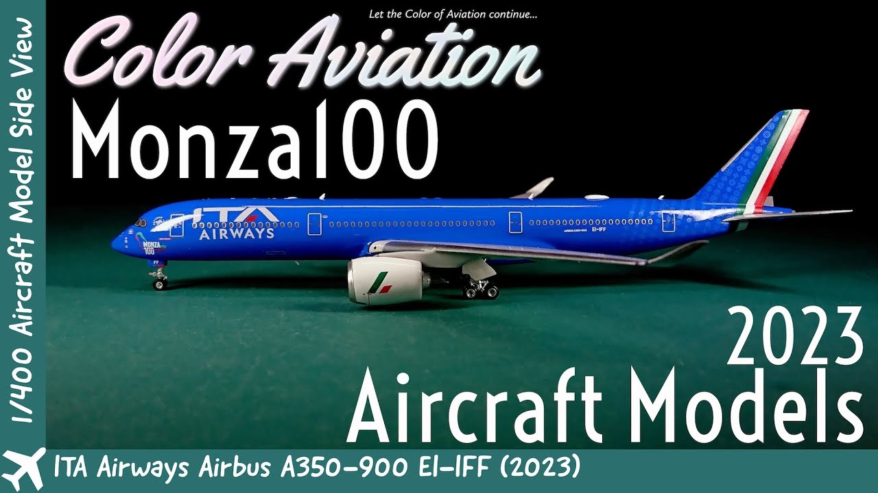 Monza 100 of ITA Airways Airbus A350-900 EI-IFF! 1/400 Scale