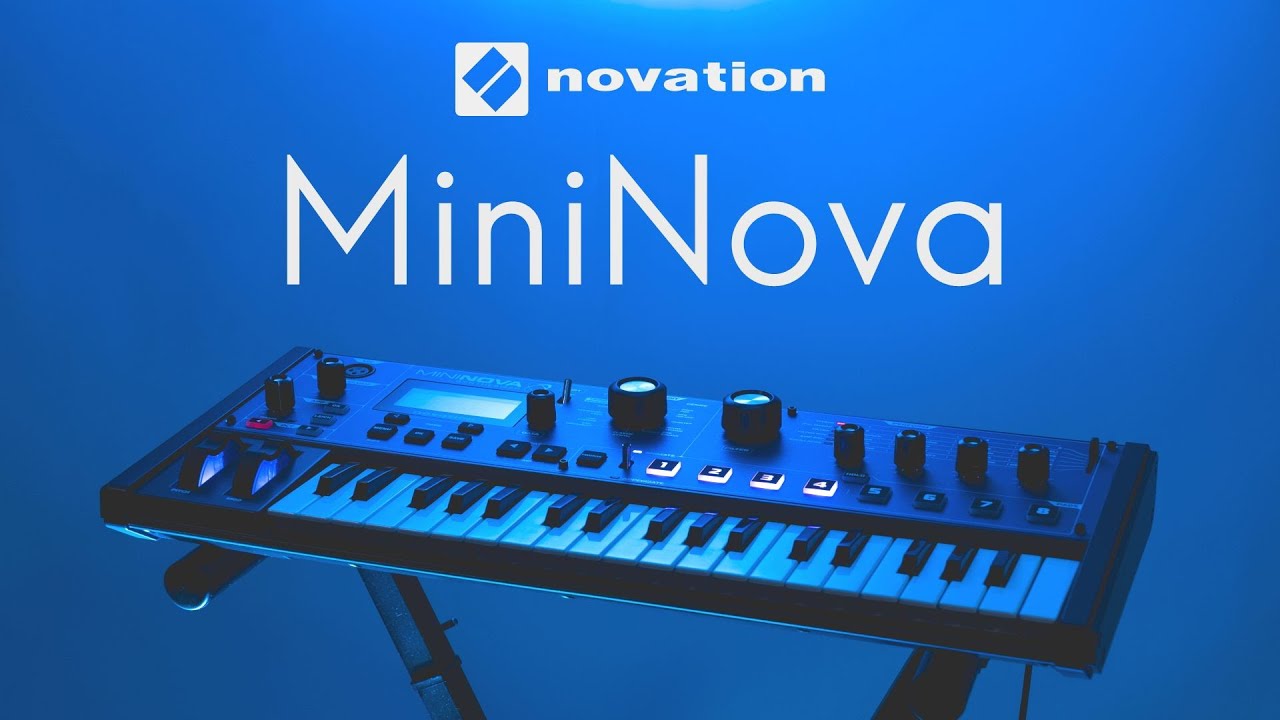 NOVATION MiniNova Synthesizer Feature Introduction & Demonstration