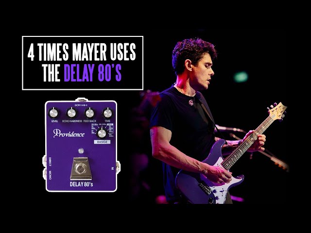 When John Mayer Uses One Of His Rarest Pedals - The Providence