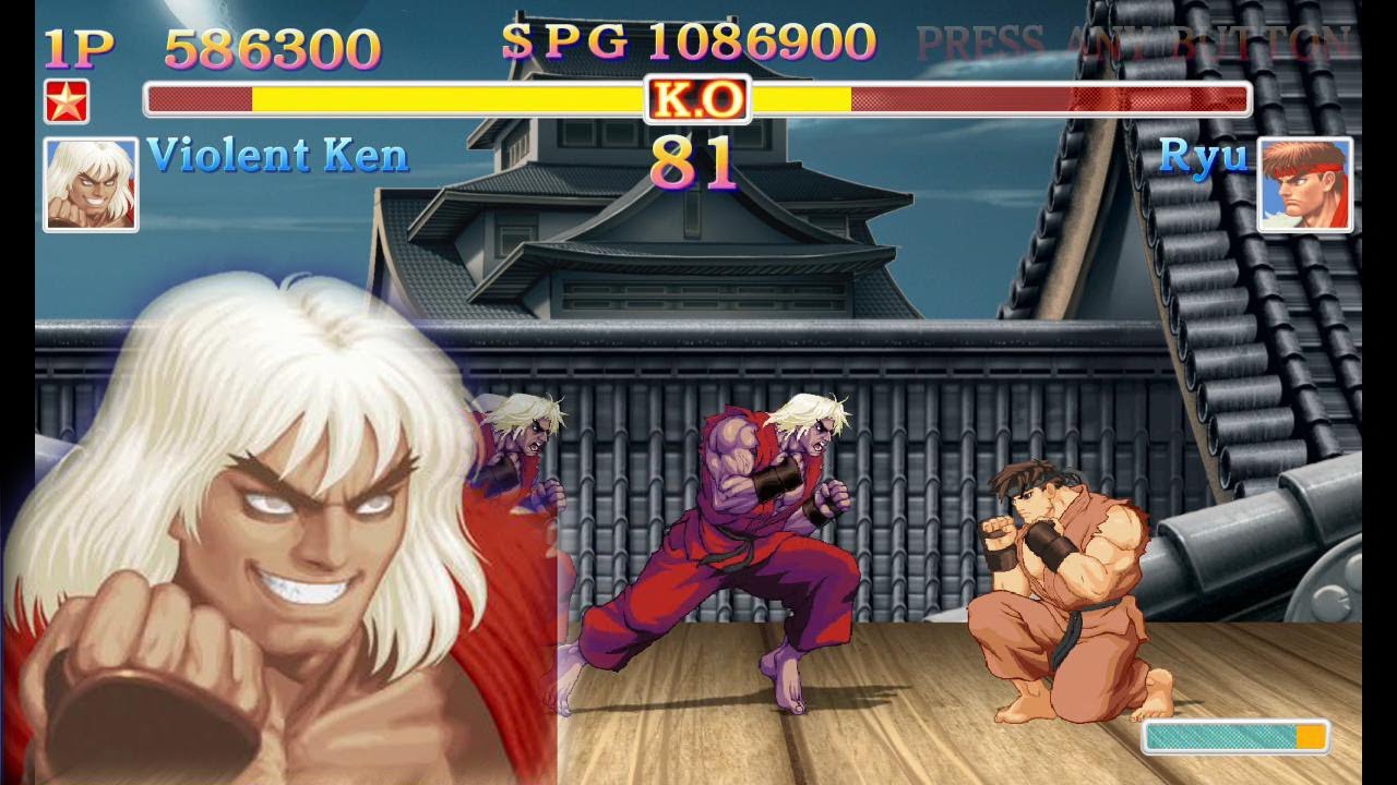 ULTRA STREET FIGHTER II The Final Challengers Violent Ken All