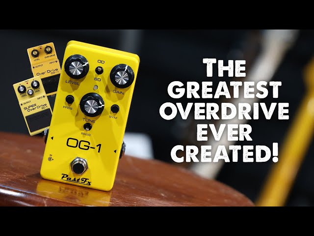 PastFx OG -1 Overdrive | Boss SD-1 & OD-1 | vintage chip! - YouTube