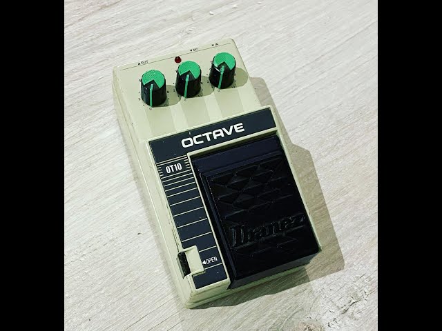Ibanez OT10 Octave Bass Effect Pedal Demo - YouTube