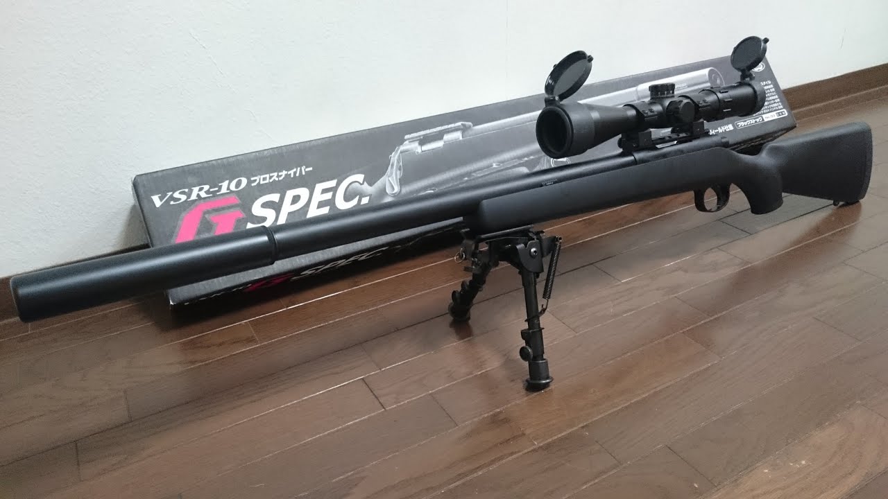 超カンタン！】VSR-10 Gスペ バイポッドの取り付け方 - YouTube