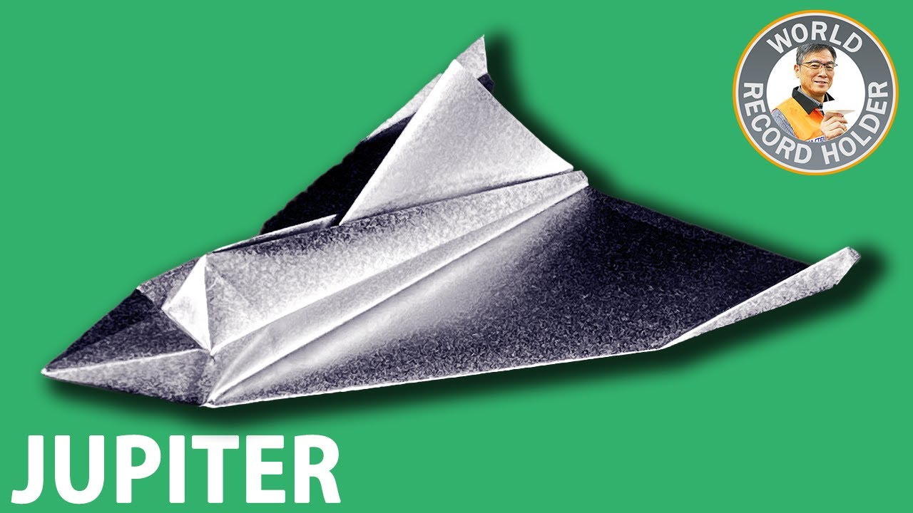 How to make a 3D Paper Airplane 