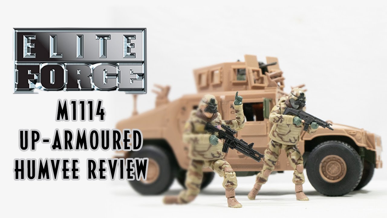 BBI Elite Force M1114 Up-Armored Humvee REVIEW | 1/18 Scale