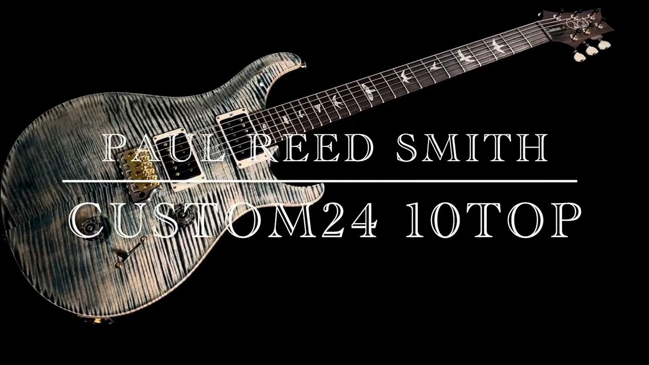 Paul Reed Smith (PRS) / 2024 Custom 24 10Top Faded Whale Blue