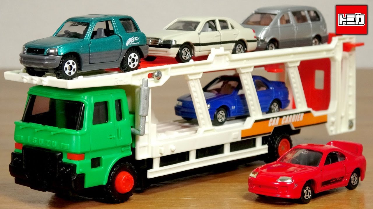 I want to see more sets like this! Tomica Deluxe Car Carrier Set I