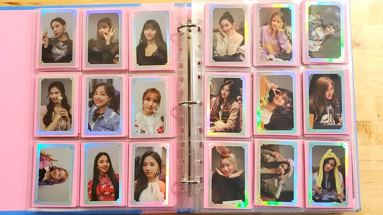 TWICE TV 2018 Full Photocard Collection (All 81 Cards!) - YouTube