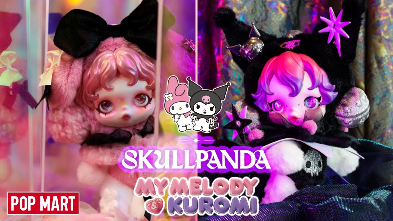 Pop Mart's Skullpanda x My Melody & Kuromi Plush IN-DEPTH REVIEW