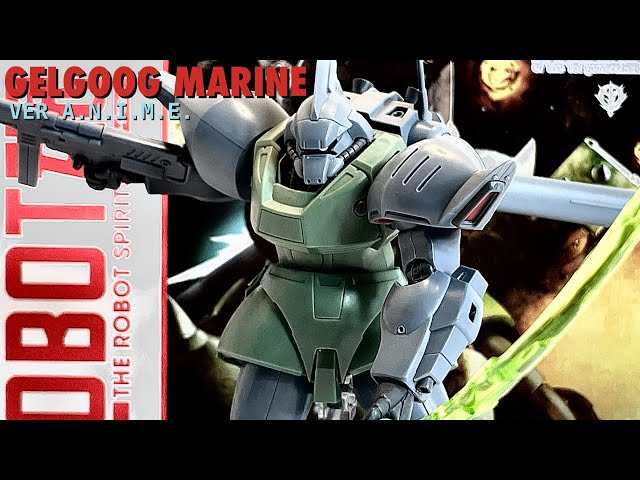 Robot Spirits MS-14F Gelgoog Marine (ver. ANIME) Review - YouTube