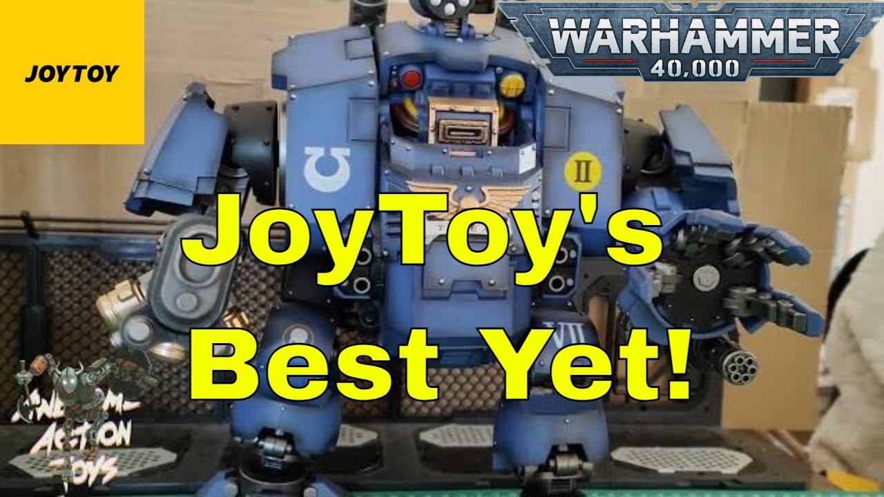 JoyToy Warhammer 40K 1:18 scale Ultramarines Redemptor Dreadnought
