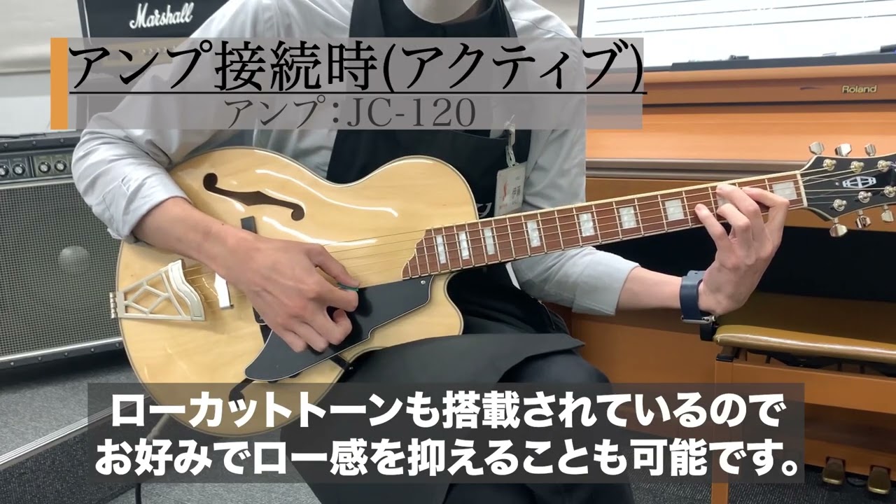 VOX VGA-5TPS NAMG ナチュラルグリーンメタリック フルアコデザインの