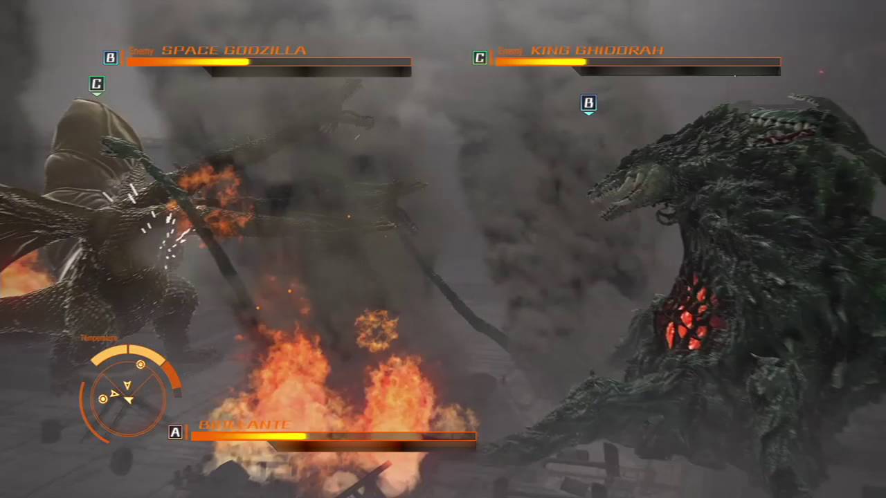 ビオランテVS キングギドラ VS スペースゴジラ【Godzilla VS PS4