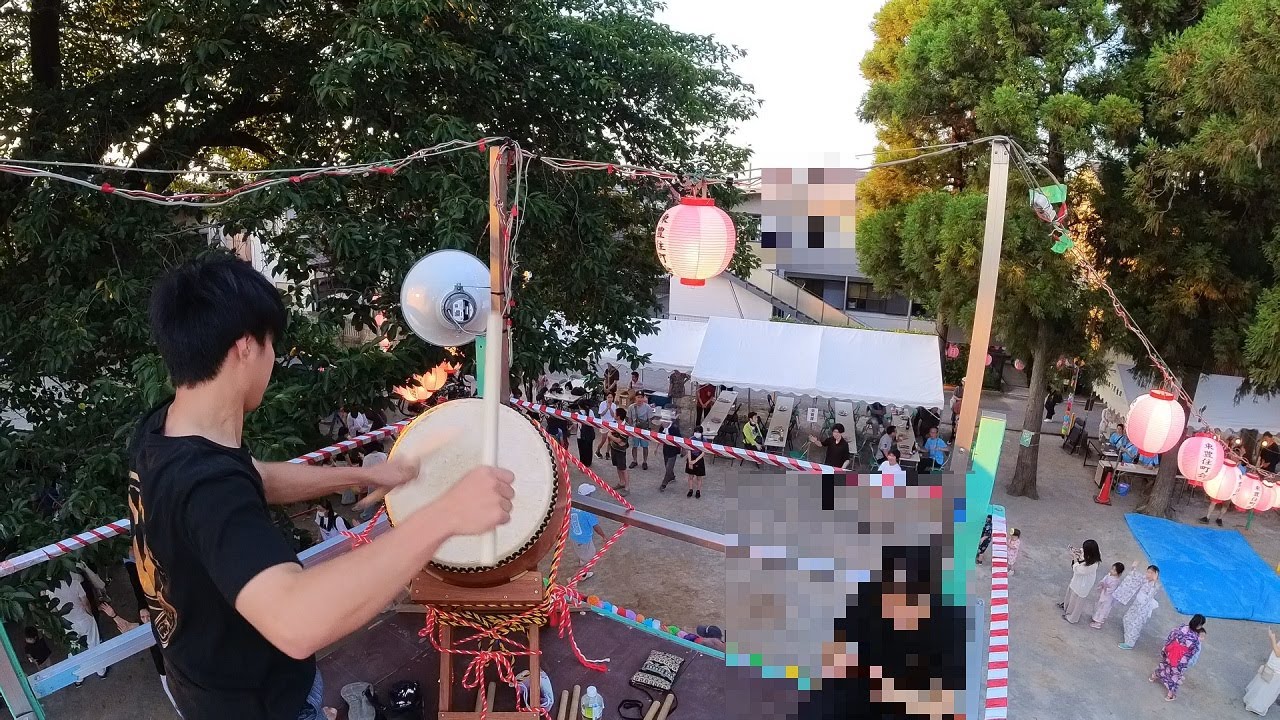 ありがとう夏祭り🍑やぐら盆太鼓の巻【盆太鼓全9曲】🍊THE 豊住タワー