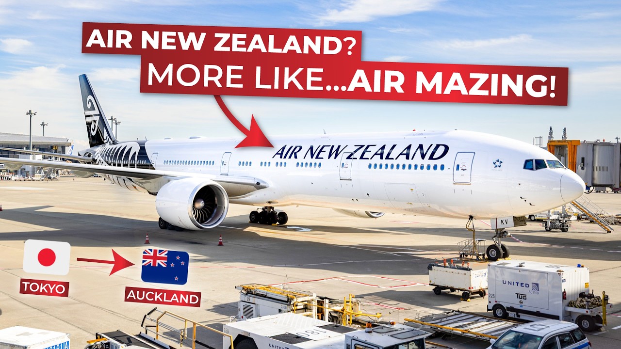 SO IMPRESSED! | Air New Zealand Boeing 777-300ER Economy Tokyo to