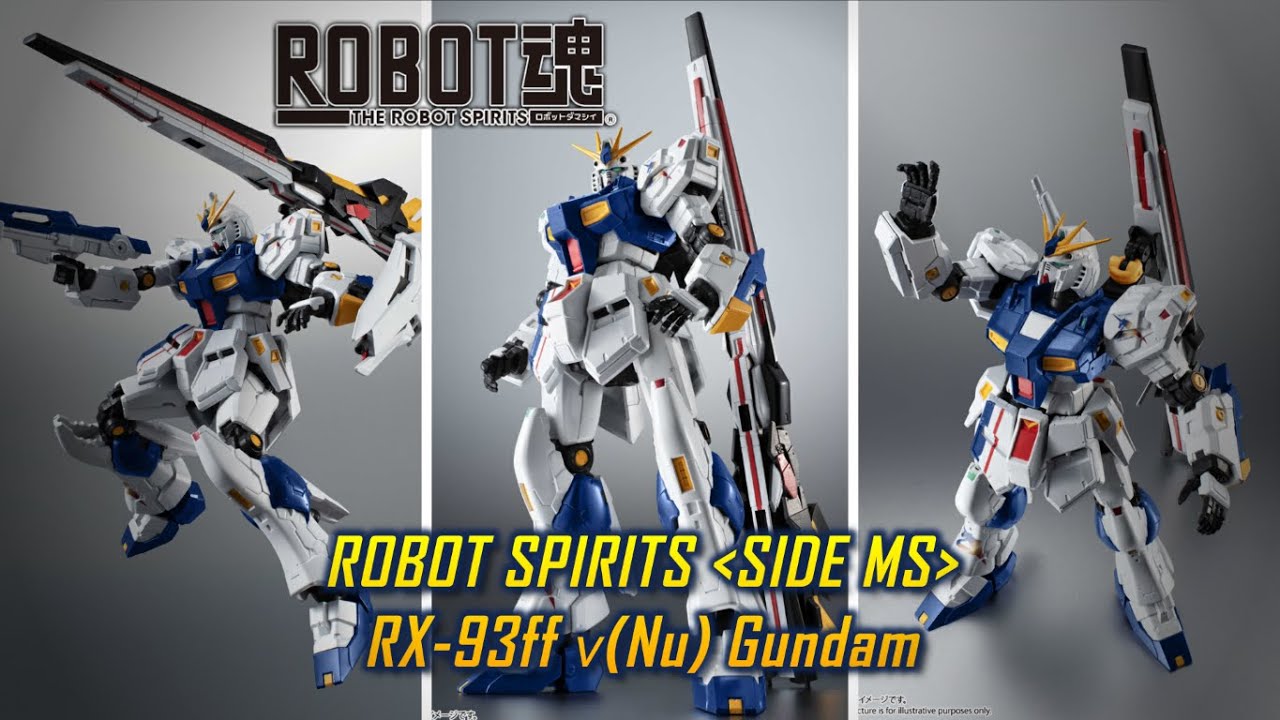 ROBOT SPIRITS [SIDE MS] RX-93ff ν(Nu) Gundam - YouTube