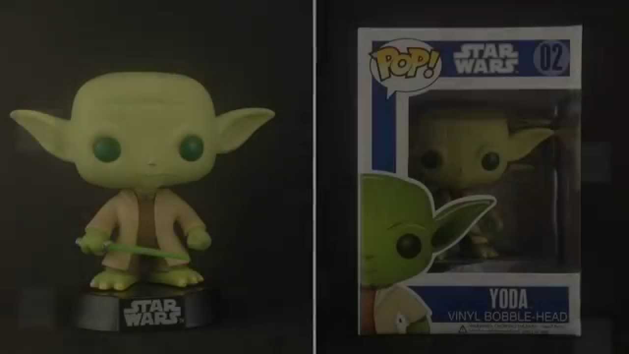 Coleção Funko Pop! Star Wars Yoda vinyl Bobble-Head número 02