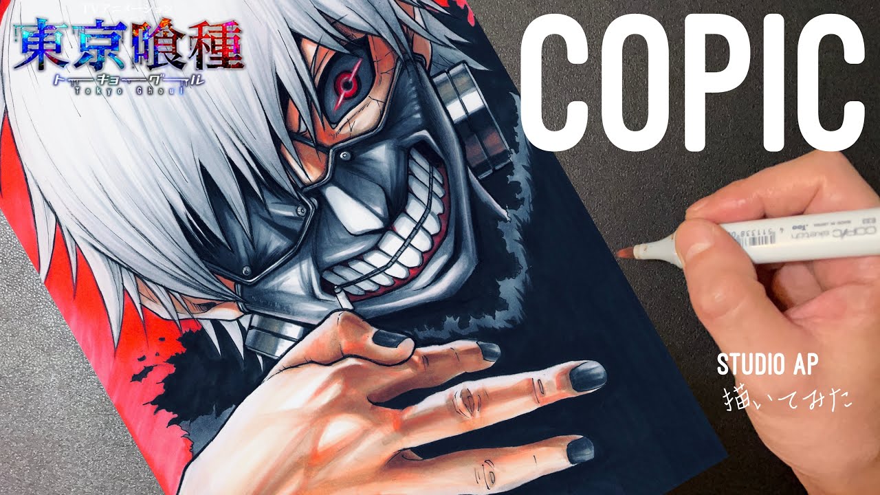 東京喰種トーキョーグール】金木研 描いてみた TokyoGhoul | Drawing