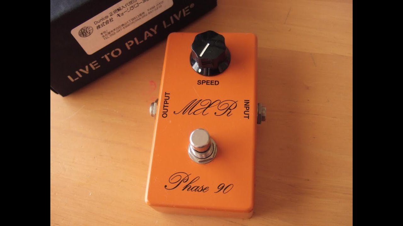 MXR Phase 90 '74 Vintage CSP 026 Demo - YouTube