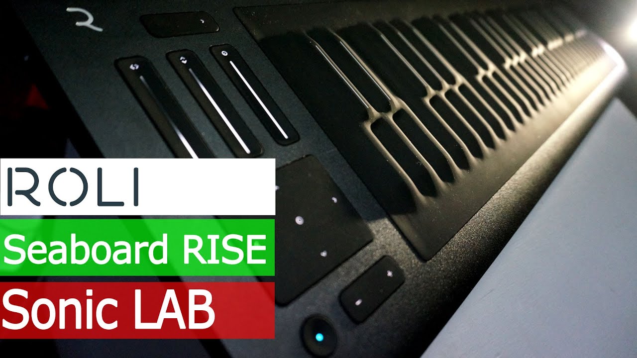 ROLI Seaboard Rise 49 Controller - SonicLAB Review - YouTube