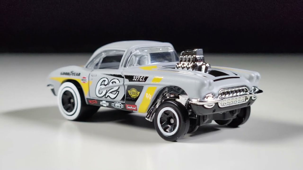 Hot Wheels Mainline Review: '62 Corvette Gasser | 2025 HW Reverse