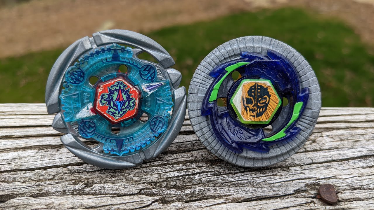Flame Byxis 230WD vs Duo Ice Titan 230WD | Metal Fight Beyblade