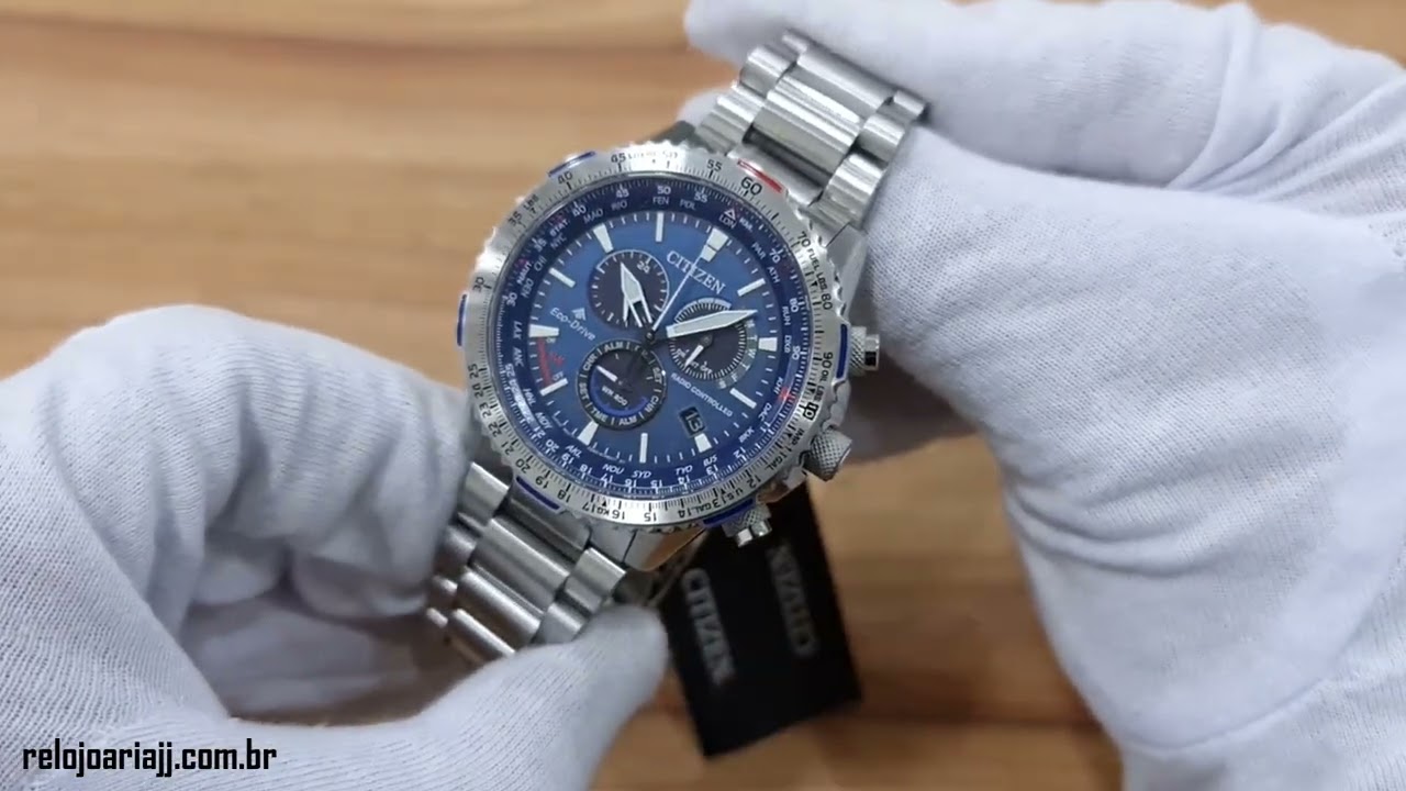 Citizen Eco Drive Radio Controle TZ31098F | Relojoaria JJ - YouTube