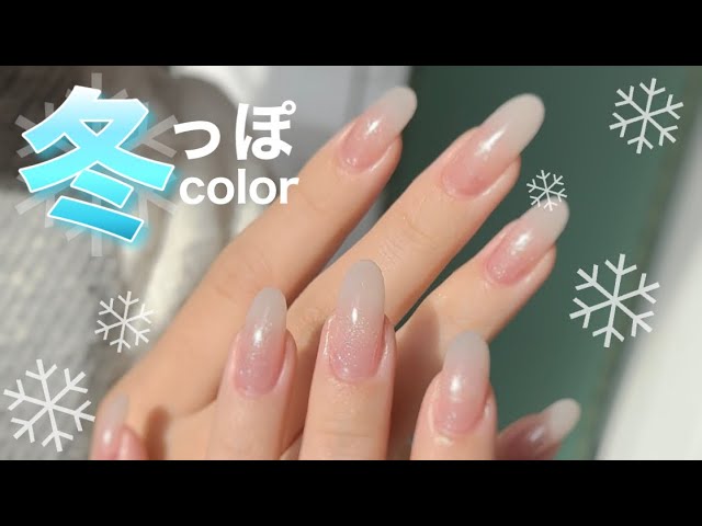 マオジェル的おすすめクリスマスネイル❄️ - YouTube