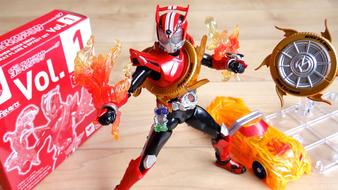 S.H.Figuarts Max Flare & Special Effect Review! Tire Exchange
