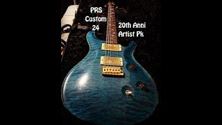 PRS Custom 24 20th Anniversary Artist Package - YouTube