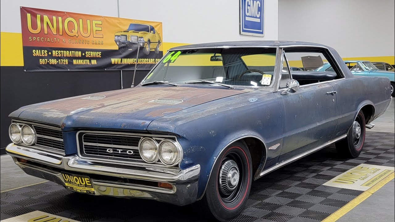 1964 Pontiac GTO 2dr Hardtop | For Sale $39,900 - YouTube