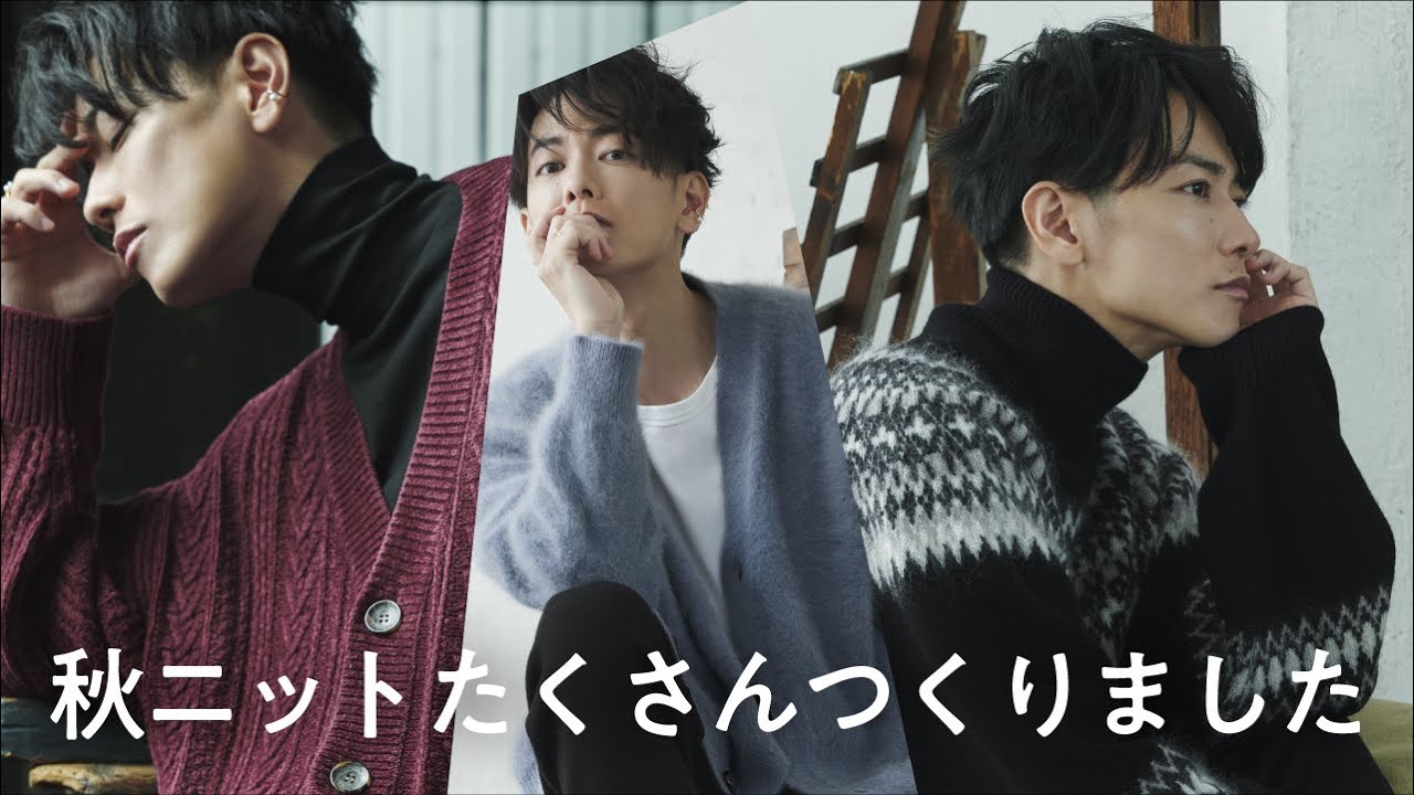 Celebrating my new knitwear, I answered a hundred questions from