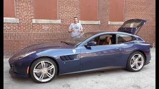 The Ferrari GTC4Lusso Is a $350,000 Hot Hatchback - YouTube