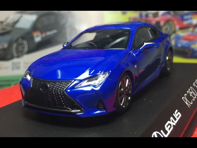 KYOSHO ORIGINAL 1/43 Lexus RC350 F SPORT Heat Blue Contrast