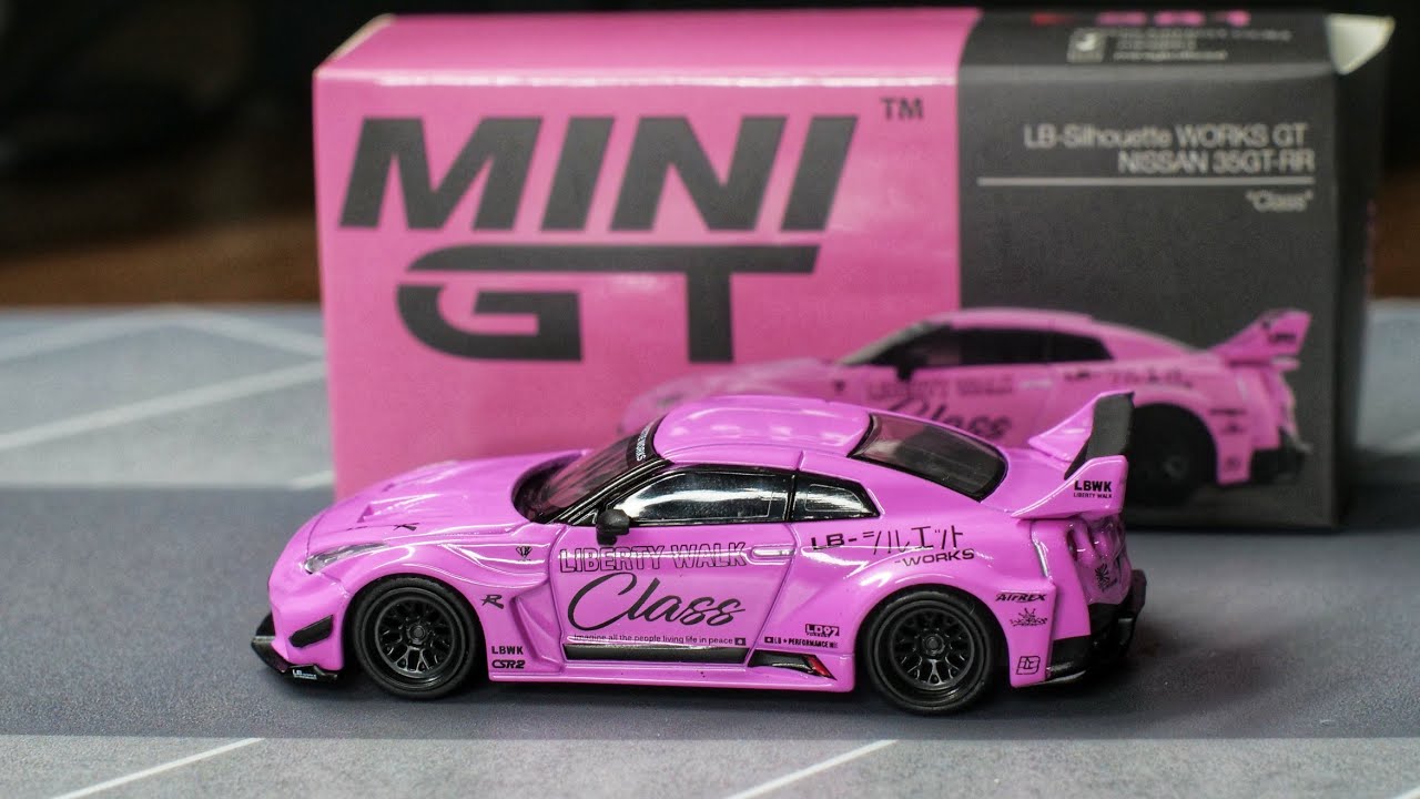 Mini GT LBWK GT Nissan 35GT-RR Class - YouTube
