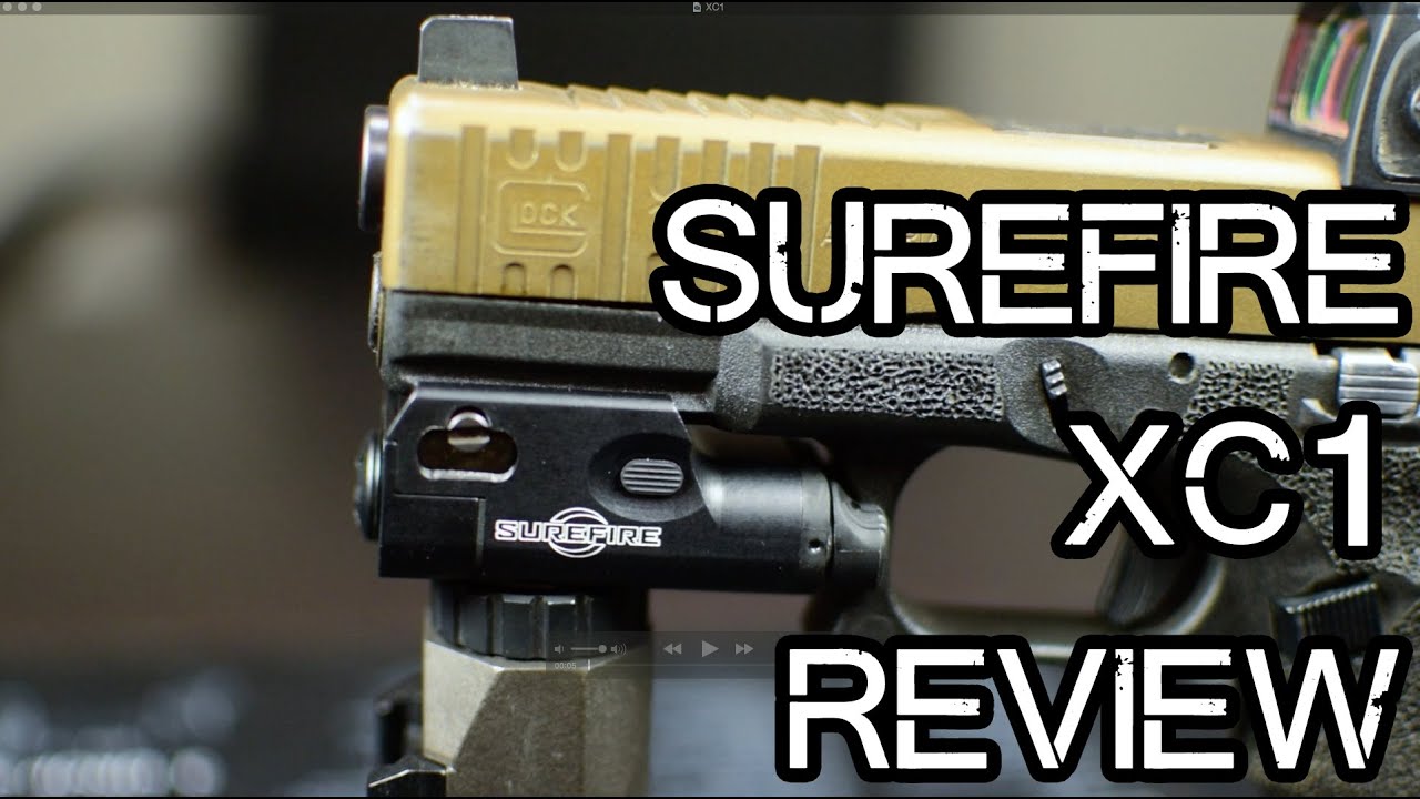 おいG19の連中… Surefire XC1のレビュー - 他のウェポンライトとの比較