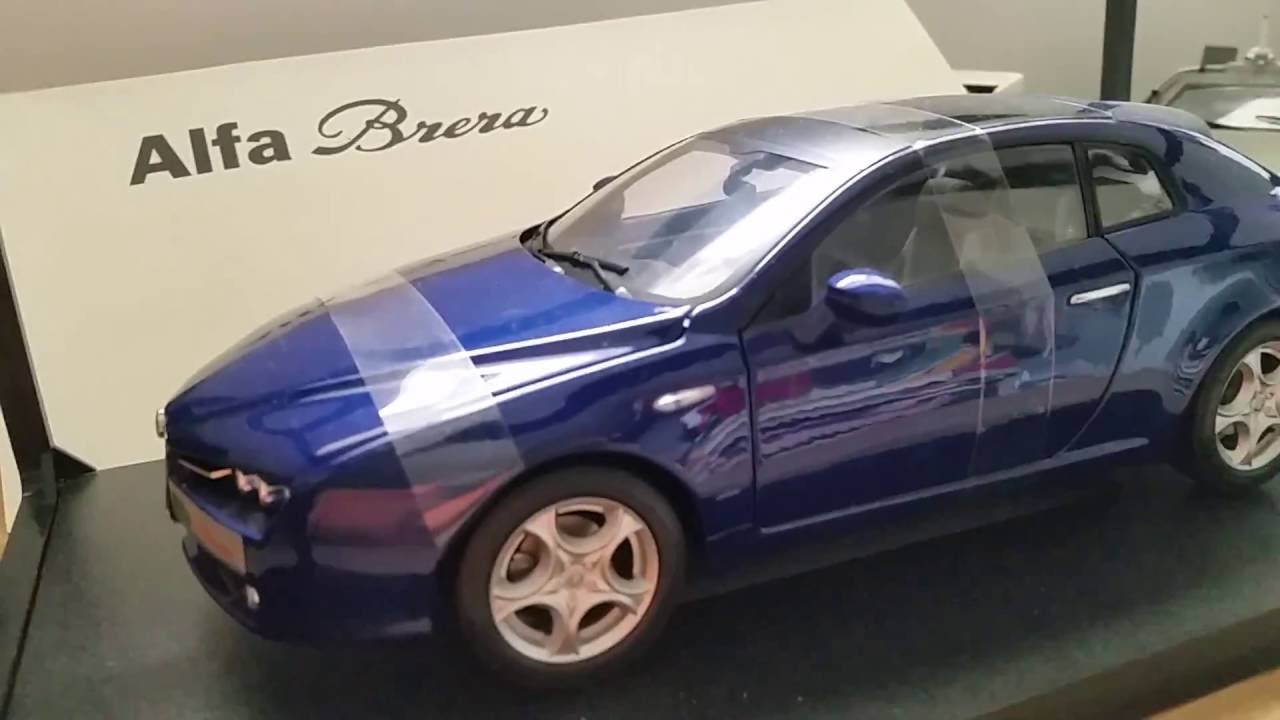 ALFA ROMEO BRERA 1:18 SCALE DIECAST - YouTube