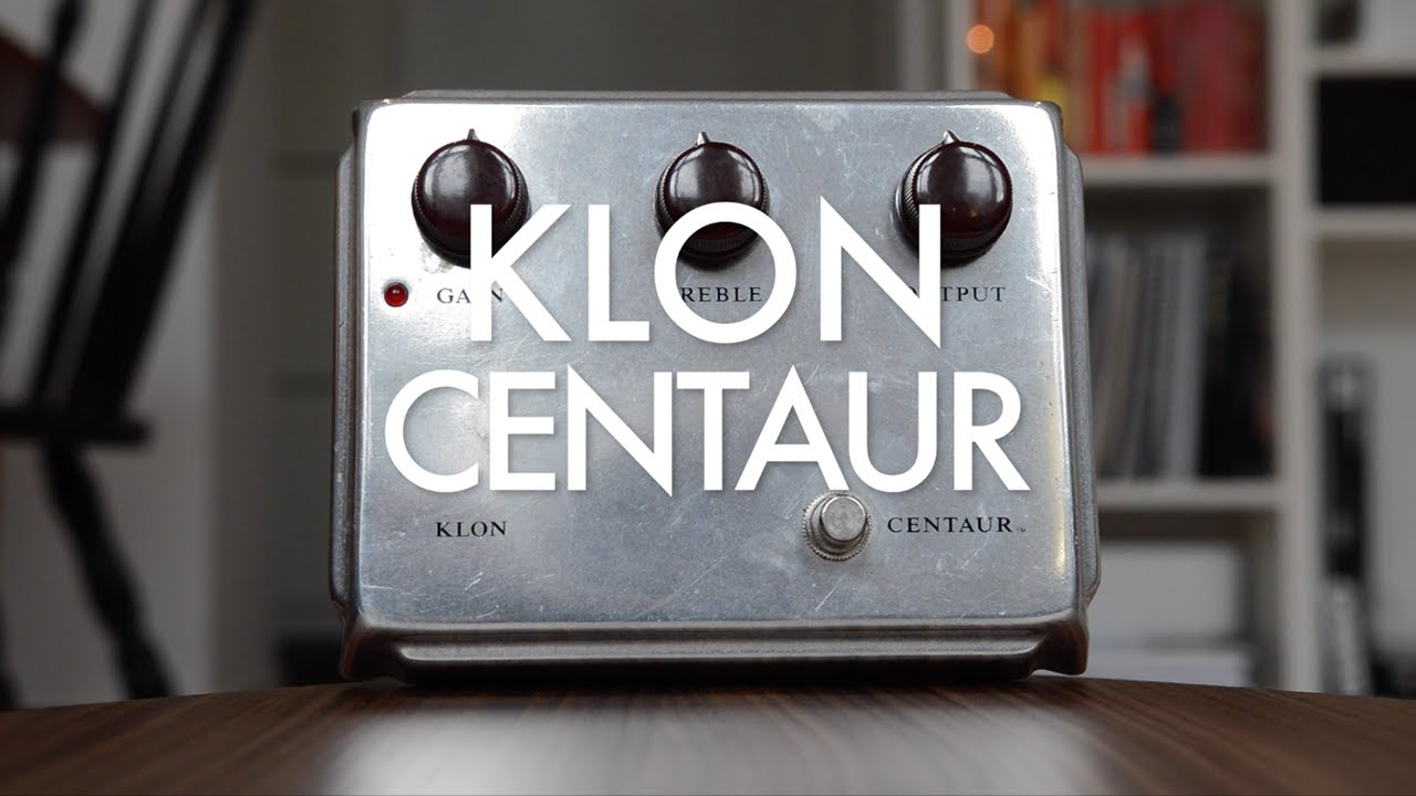 Silver Klon Centaur (demo) - YouTube