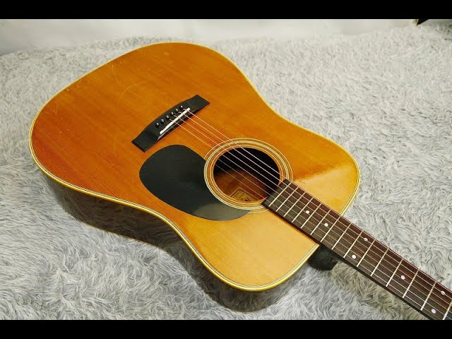 1970's made Japan Vintage MORRIS High quality made Acoustic Guitar