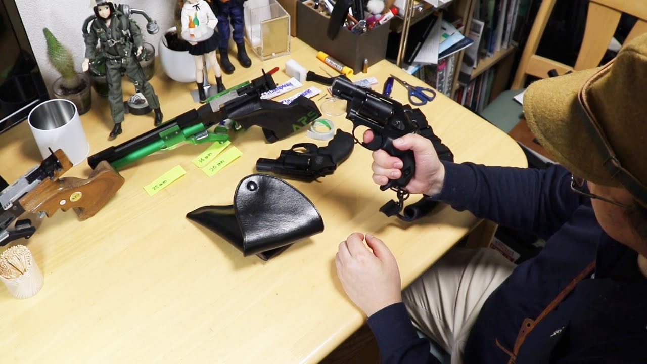 SAKURA M360J 用 安全ゴムのレプリカ(自作) 日本警察仕様 - YouTube