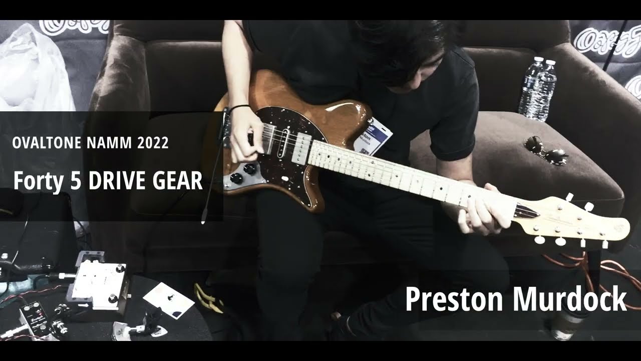 Forty 5 DRIVE GEAR – Ovaltone -handmade effect pedals-