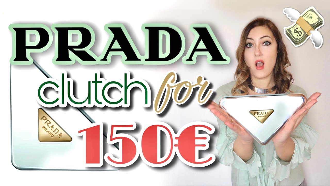 Get this Prada Monochrome Clutch for only 150€ | Best Prada