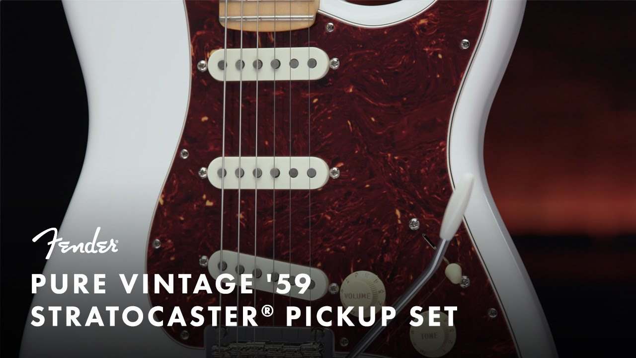 Pure Vintage '59 Stratocaster Pickup Set | Fender - YouTube