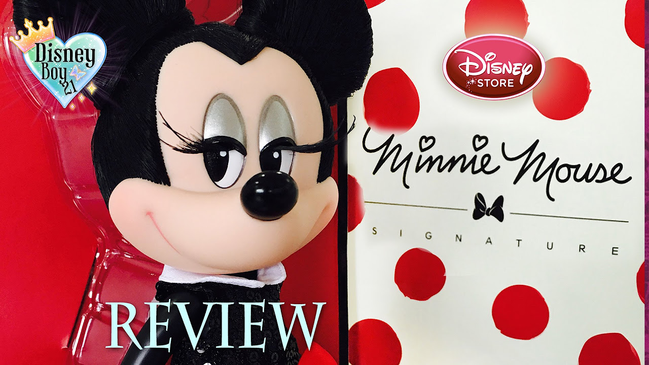 Minnie Mouse Signature Designer Doll Review - Disney Store - YouTube