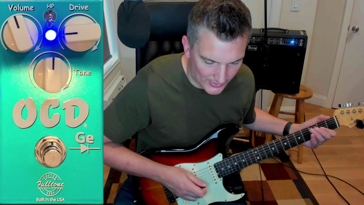 Fulltone OCD-Ge Germanium Obsessive Compulsive Drive Pedal Review
