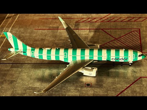 ISLAND STRIPES! Condor Airlines • Airbus A330-900neo • GeminiJets