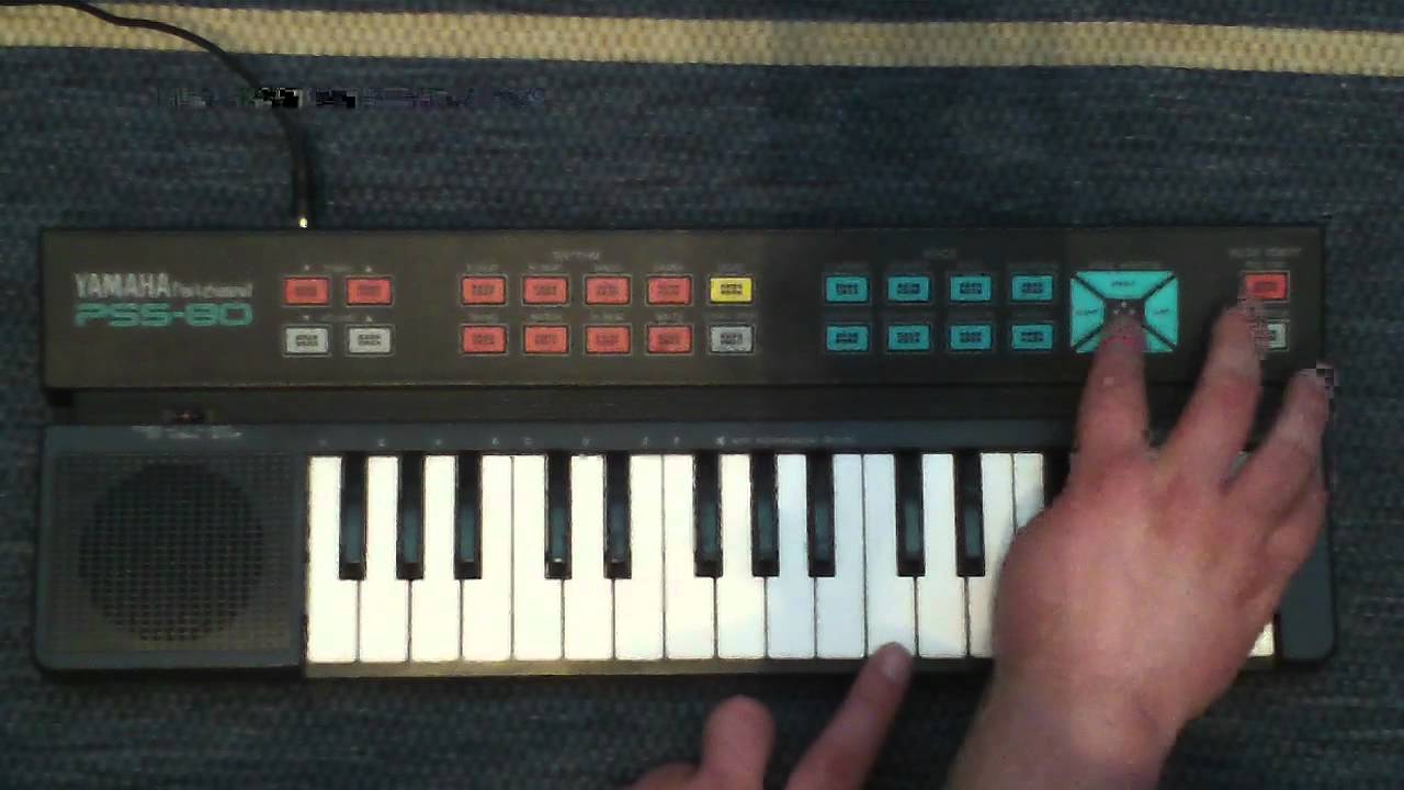 Yamaha PSS-80 Portasound Keyboard - YouTube